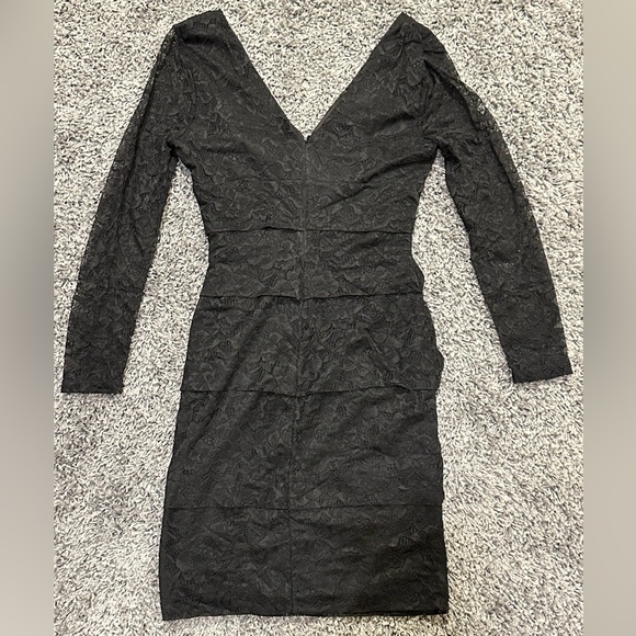 Black Lace Dress - Picture 2 of 5